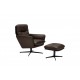 Fauteuil et repose pied AMY - SITS - Rennes