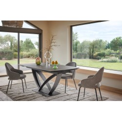Table extensible céramique MILAN COUTURE