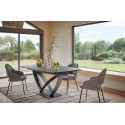 Table extensible céramique MILAN COUTURE