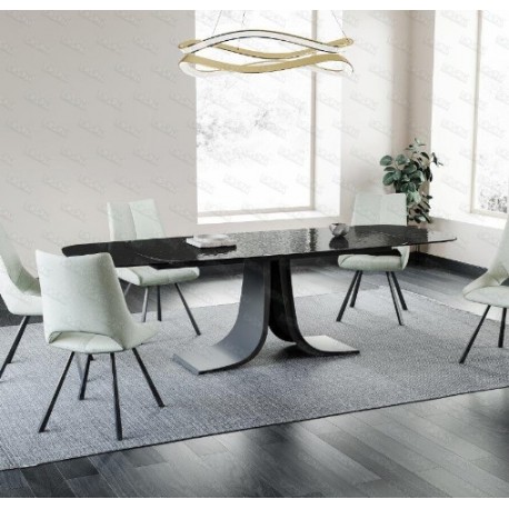 Table verre extensible AUREL LIEVENS