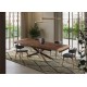 Table extensible bois ou céramique VAGUE DUCAMPUS