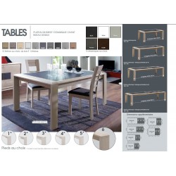 Pieds de table au choix Concept Table
